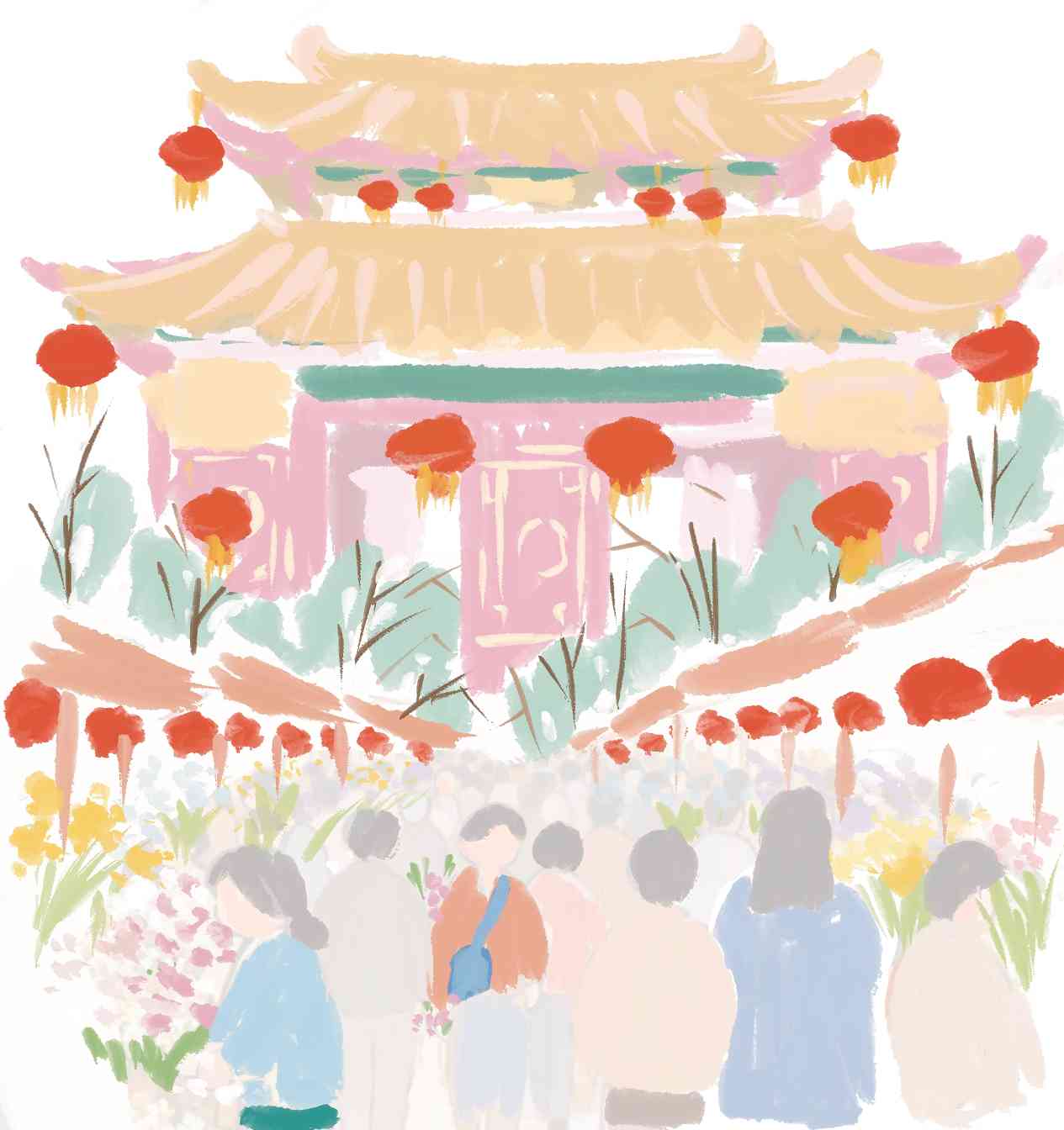 花街行处是春天(图1) 花街行处是春天(图1)