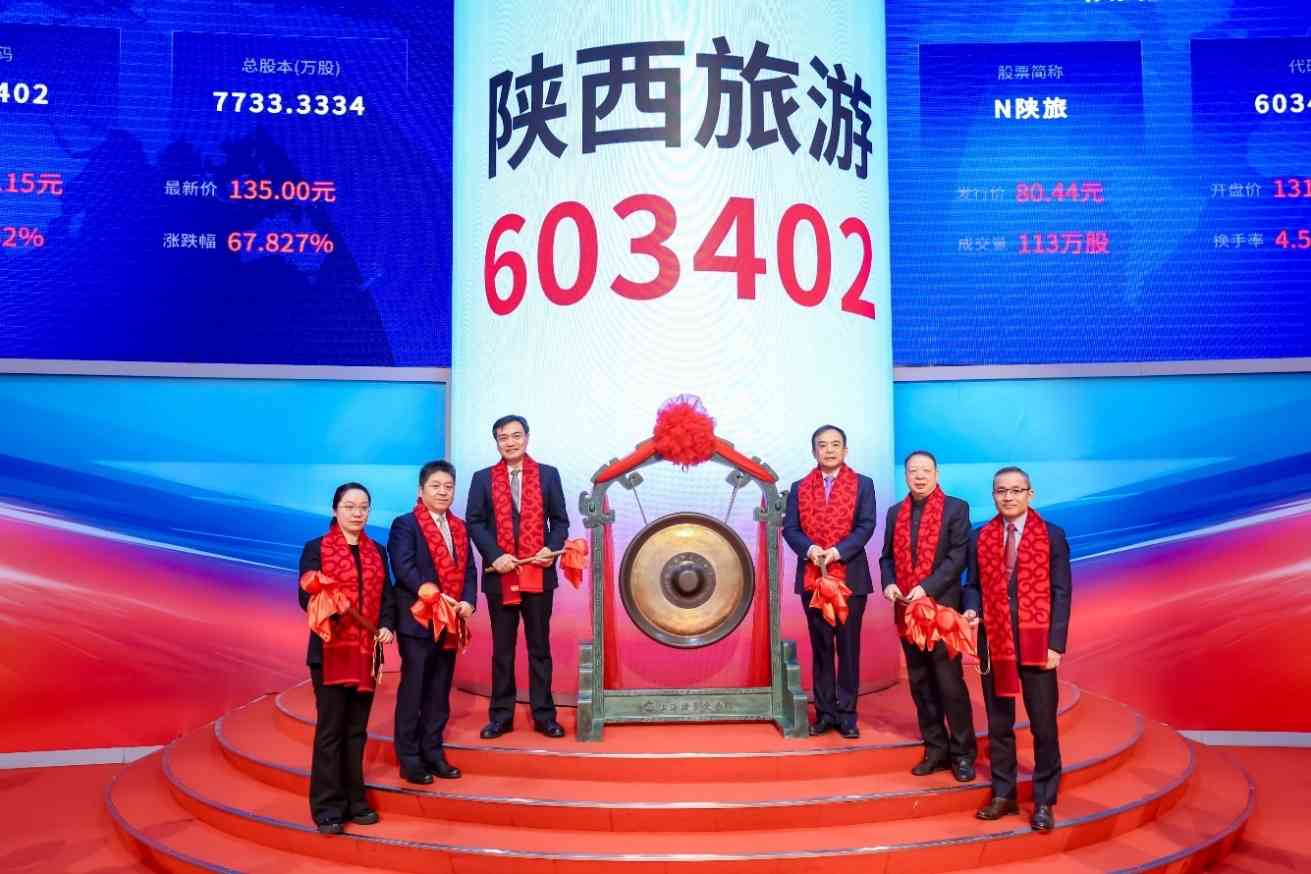 “陕西旅游”登陆上交所主板(图1)