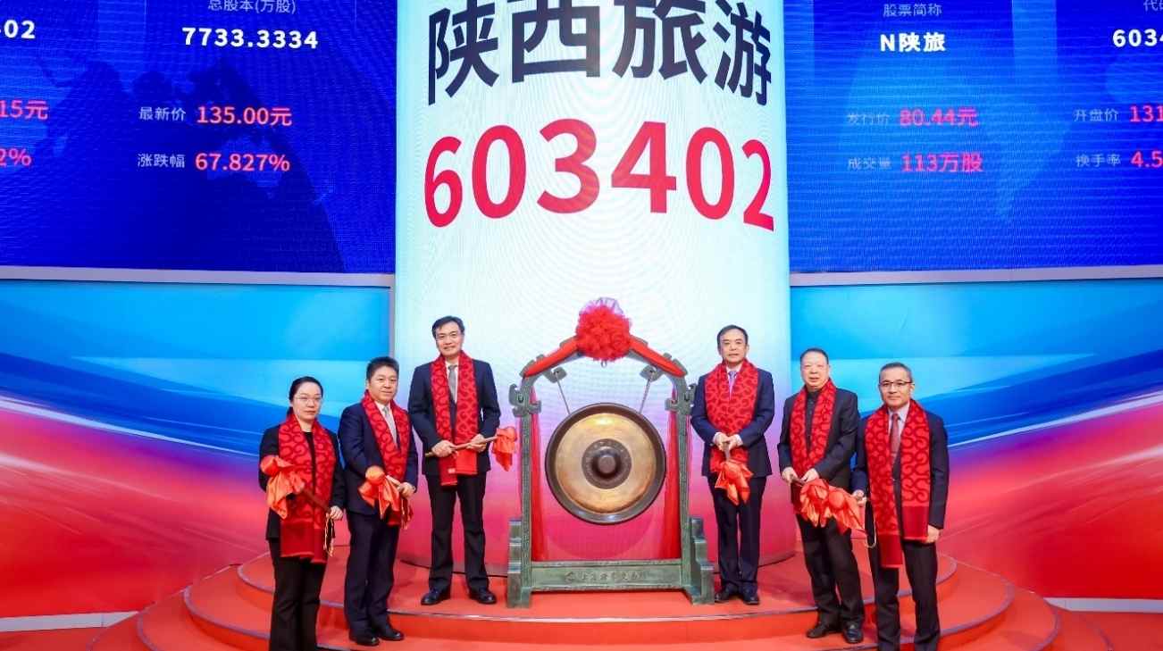 “陕西旅游”登陆上交所主板 - 盛景通文旅